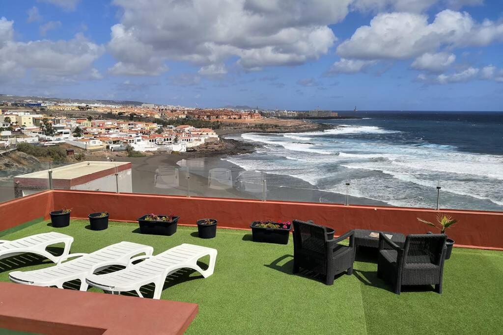 Cosy Flat For 2 Directly At The Beach Appartement Melenara Buitenkant foto